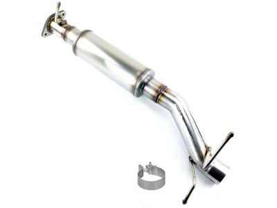 TOTALFLOW 5x14-Inch Direct Fit Straight Through Muffler System; Stainless Steel (19-24 5.7L RAM 1500 w/ Factory Dual Exhaust)