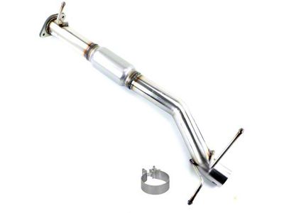 TOTALFLOW 7-Inch Direct Fit Straight Through Exhaust Muffler System; Stainless Steel (19-24 5.7L RAM 1500 w/ Factory Dual Exhaust)