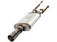TOTALFLOW Direct Fit Straight Through Exhaust Muffler System; Stainless Steel (09-18 5.7L RAM 1500 w/ Factory Dual Exhaust)