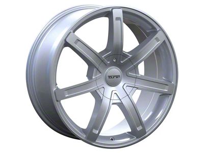 Touren TR65 Silver 6-Lug Wheel; 18x8; 20mm Offset (07-13 Sierra 1500)
