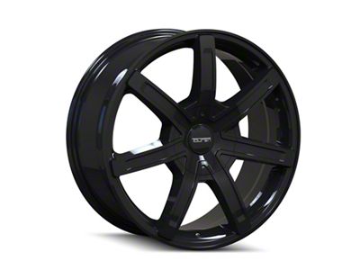 Touren TR65 Black 6-Lug Wheel; 18x8; 20mm Offset (14-18 Sierra 1500)