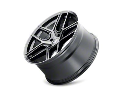 Touren TR79 Matte Black Brushed with Dark 6-Lug Wheel; 20x9; 30mm Offset (23-25 Canyon)