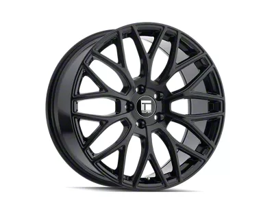 Touren TR76 Gloss Black 5-Lug Wheel; 18x8; 35mm Offset (22-26 Maverick)