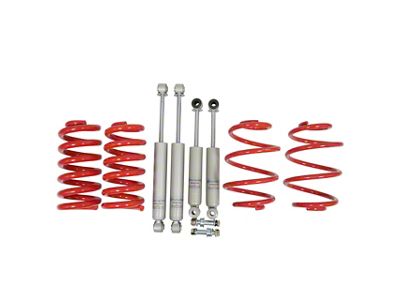 Touring Tech Performance Series Lowering Springs with Shocks; 2-Inch Front/3-Inch Rear (09-18 2WD RAM 1500 w/o Air Ride)