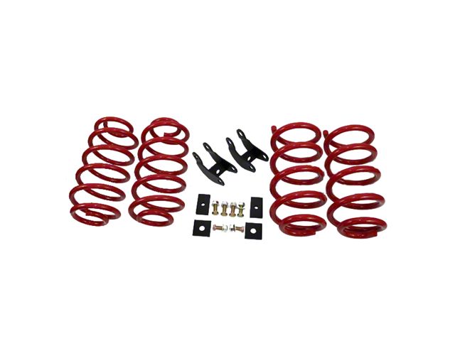Touring Tech Performance Series Lowering Springs with Rear Shock Extenders; 3-Inch Front/Rear (07-20 Tahoe w/o Autoride or MagneRide)