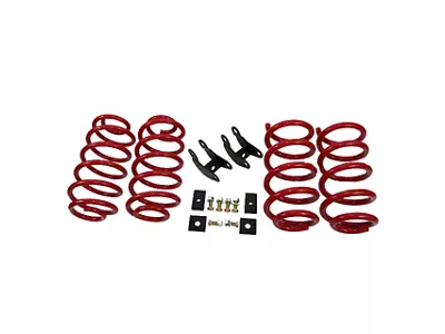 Touring Tech Performance Series Lowering Springs with Rear Shock Extenders; 3-Inch Front/Rear (07-20 Tahoe w/o Autoride or MagneRide)