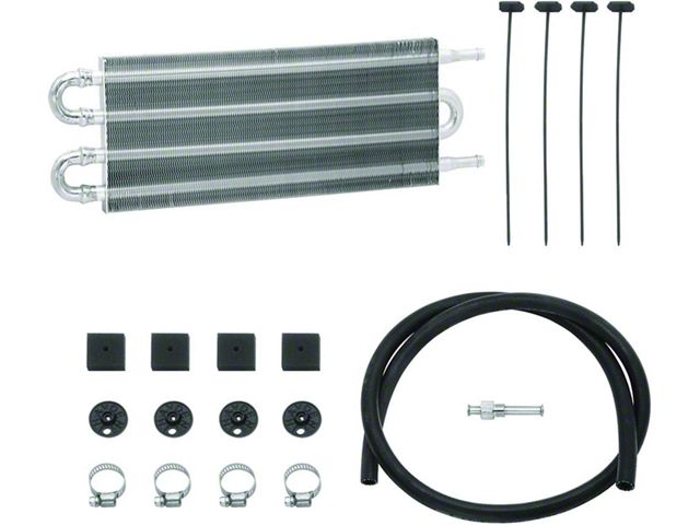 Transmission Oil Cooler Kit; 0.75 x 7.50 x 12.75-Inch; Medium Duty Tube and Fin
