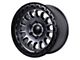 Tremor Wheels 104 Aftershock Graphite Grey with Black Lip 6-Lug Wheel; 20x9; 0mm Offset (07-14 Yukon)
