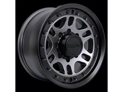 Tremor Wheels 105 Shaker Graphite Grey with Black Lip 8-Lug Wheel; 20x9; 0mm Offset (08-10 F-250 Super Duty)