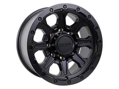 Tremor Wheels 103 Impact Satin Black 8-Lug Wheel; 17x8.5; 0mm Offset (11-16 F-250 Super Duty)