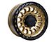 Tremor Wheels 104 Aftershock Gloss Gold with Gloss Black Lip 8-Lug Wheel; 20x9; 0mm Offset (11-16 F-250 Super Duty)