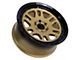 Tremor Wheels 105 Shaker Gloss Gold with Gloss Black Lip 6-Lug Wheel; 20x9; 0mm Offset (15-20 Yukon)