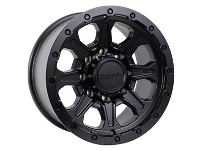 Tremor Wheels 103 Impact Satin Black 8-Lug Wheel; 20x9; 0mm Offset (23-25 F-250 Super Duty)