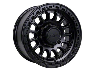 Tremor Wheels 104 Aftershock Satin Black 8-Lug Wheel; 17x8.5; 0mm Offset (23-24 F-250 Super Duty)