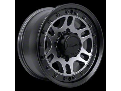 Tremor Wheels 105 Shaker Graphite Grey with Black Lip 8-Lug Wheel; 20x9; 0mm Offset (99-07 F-250 Super Duty)