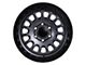 Tremor Wheels 104 Aftershock Graphite Grey with Black Lip 6-Lug Wheel; 17x8.5; 0mm Offset (99-06 Silverado 1500)