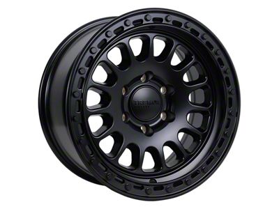 Tremor Wheels 104 Aftershock Satin Black 6-Lug Wheel; 17x8.5; 0mm Offset (23-24 Canyon)