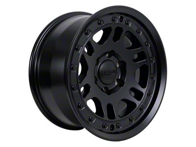 Tremor Wheels 105 Shaker Satin Black 6-Lug Wheel; 17x8.5; 0mm Offset (21-25 F-150)