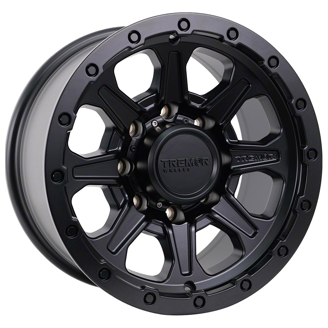 Tremor Wheels F-250 Super Duty 103 Impact Satin Black 8-Lug