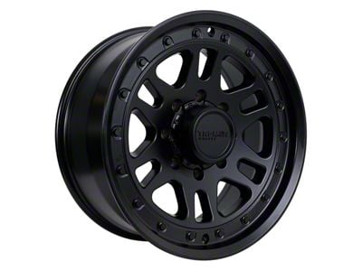 Tremor Wheels 105 Shaker Satin Black 8-Lug Wheel; 20x9; 0mm Offset (20-24 Silverado 2500 HD)