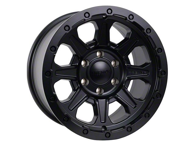 Tremor Wheels 103 Impact Satin Black 6-Lug Wheel; 20x9; 0mm Offset (21-24 Yukon)