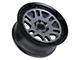 Tremor Wheels 105 Shaker Graphite Grey with Black Lip 6-Lug Wheel; 20x9; 0mm Offset (21-24 Yukon)