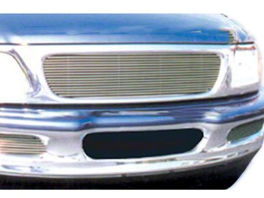 Chrome Billet Grill Combo For 1997-1998 Ford Expedition & F-150 4WD – Upper & Lower – Polished Stainless