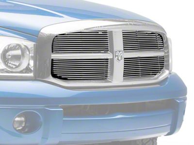 T-REX Grilles Billet Series Upper Grilles Insert; Polished (06-08 RAM 1500)