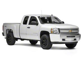 Polished Aluminum Billet Grille For 2007-2013 Chevy Silverado 1500 – Upper, 2-Piece Kit (YH-Max)