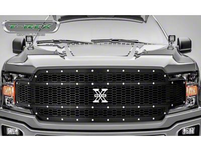 T-REX Grilles Laser X-Metal Series Upper Replacement Grille; Black (18-20 F-150, Excluding Raptor)