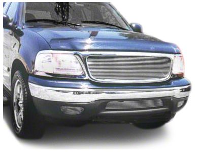 T-REX Grilles Billet Series Lower Bumper Grille Insert; Polished (99-03 F-150, Excluding Lightning)