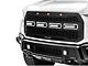 T-REX Grilles Revolver Series Upper Replacement Grille with 6-Inch LED Light Bars; Black (17-20 F-150 Raptor)