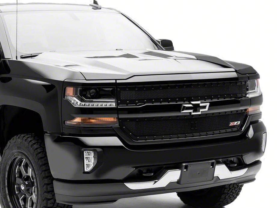 T-REX Grilles Silverado 1500 X-Metal Series Upper Grille Inserts
