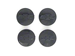 Replacement Center Caps; Gloss Black (15-26 Colorado)
