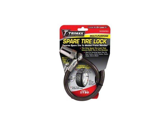 Trimax Locks 36-Inch x 12mm Spare Tire Cable Lock