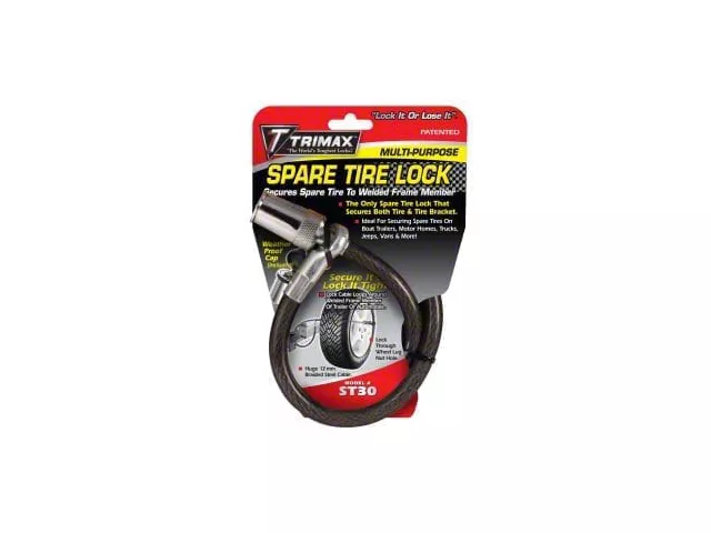 Trimax Locks 36-Inch x 12mm Spare Tire Cable Lock