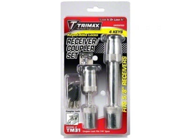 Ram Box Lock RAM 3500 5/8-Inch x 2-3/4-Inch Receiver Lock and Coupler Lock - Free ...