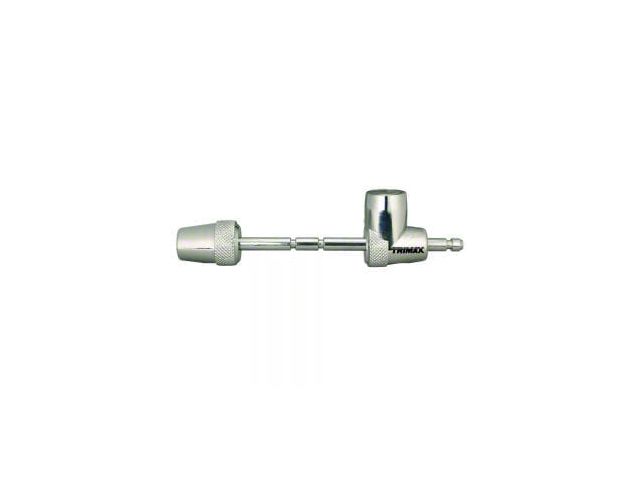 Trimax Locks Adjustable Coupler Lock; Chrome Steel