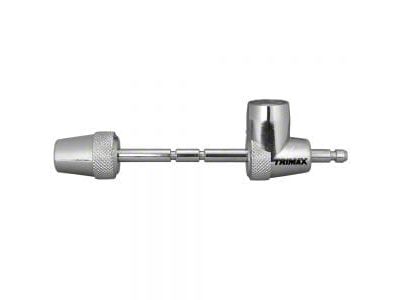 Trimax Locks Adjustable Coupler Lock; Chrome