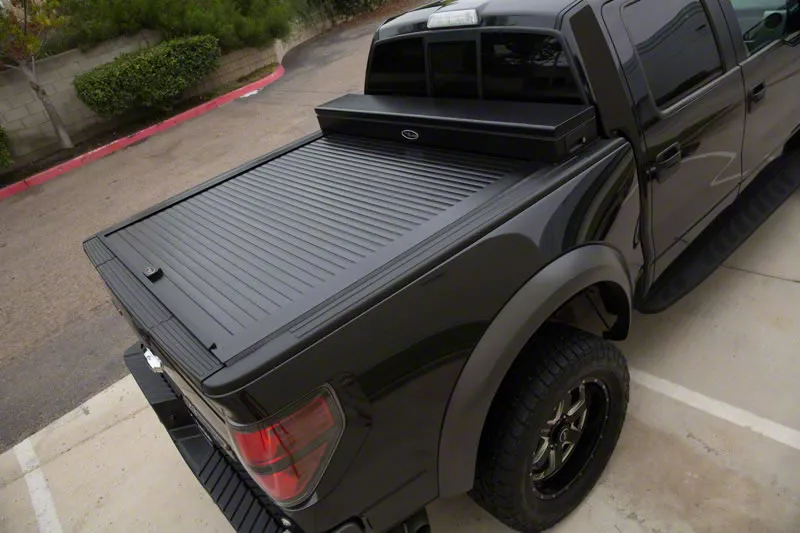 American Work Jr. Tool Box Hard Retractable Tonneau Cover (97-24 F-150 Styleside)