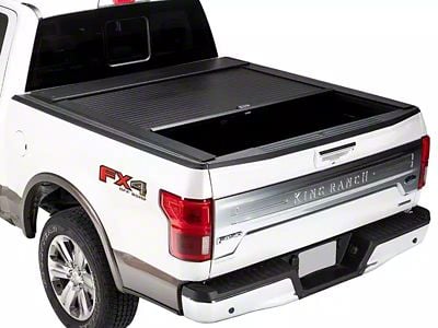 American Roll Hard Retractable Tonneau Cover; Matte Black (03-24 RAM 3500)