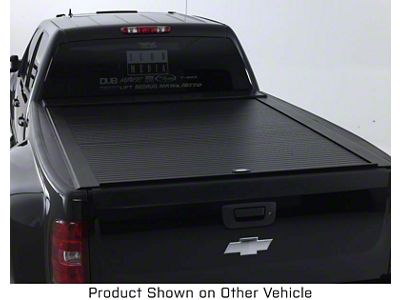 American Roll Hard Retractable Tonneau Cover; Matte Black (99-18 Silverado 1500 Fleetside)