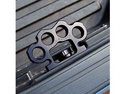 Truck Knucks Billet Aluminum Tie-Down Cleats; Black (12-25 RAM 1500 w/ OEM Bed Rails)