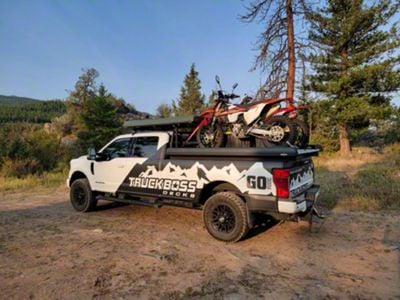TruckBoss USA Expandable Bed Deck System; 7-Foot (94-25 RAM 2500 w/ 6.4-Foot Box)
