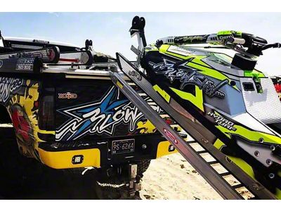 TruckBoss USA Bed Deck System Small Stand Up Jet Ski Edition FlexxLoader; 107-Inch