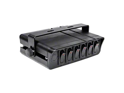 True Mods 6-Way SPST Switch Box; 40 Amp (Universal; Some Adaptation May Be Required)