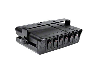 True Mods 6-Way SPST Switch Box; 40 Amp (Universal; Some Adaptation May Be Required)