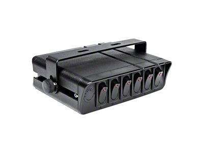 True Mods 6-Way SPST Switch Box; 40 Amp (Universal; Some Adaptation May Be Required)