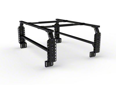 TRUKD Double Decker V2 Truck Bed Rack with Bed Clamp Attachment (15-25 Canyon)