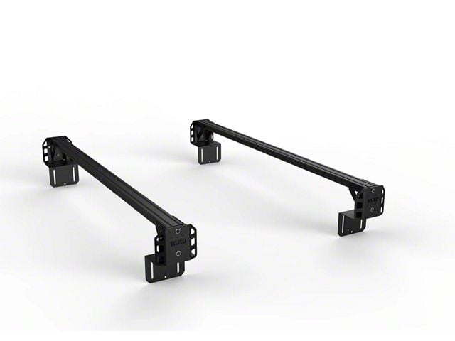 TRUKD 6.50-Inch V2 Truck Bed Rack with T-Slot Attachment; Black Bars (15-24 Colorado)